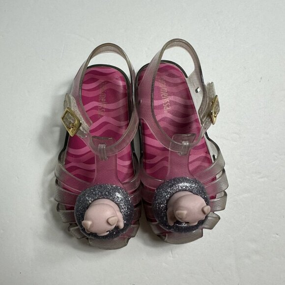 Mini Melissa Pig Sandals - Picture 2 of 6